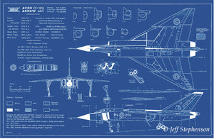 Avro Arrow Blueprint