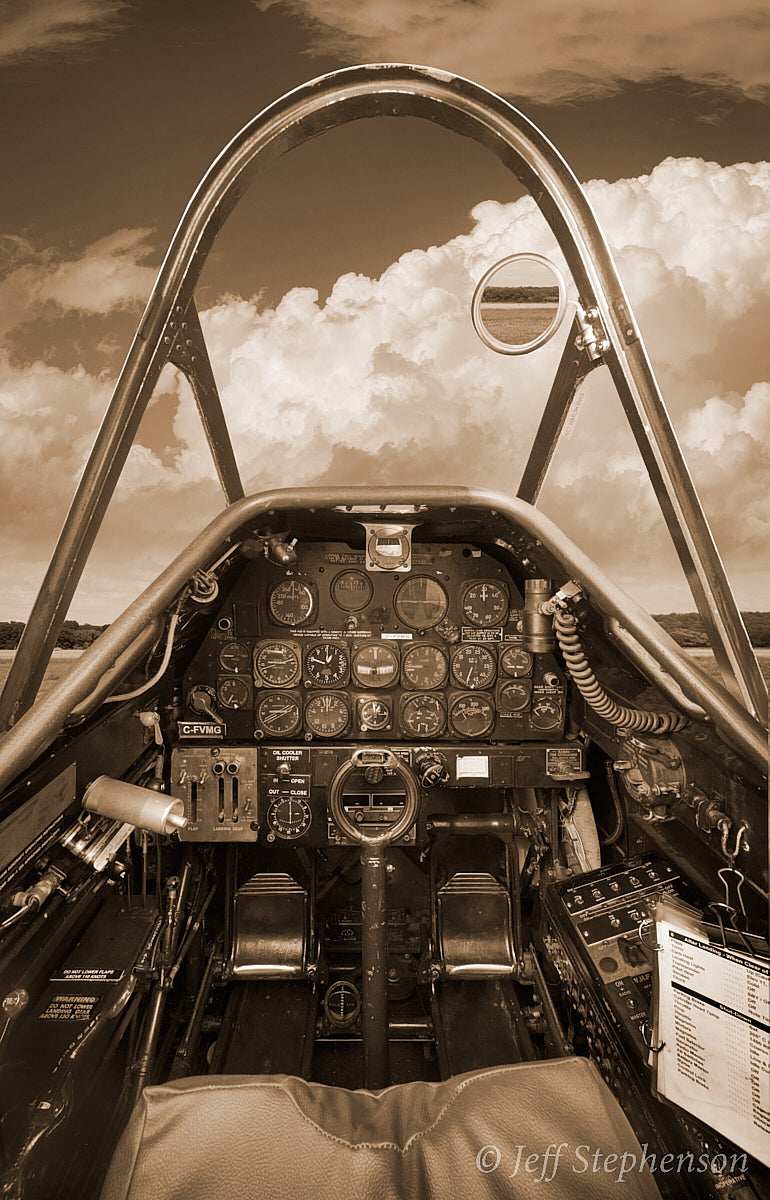 North American Harvard Mk.IV Student Cockpit