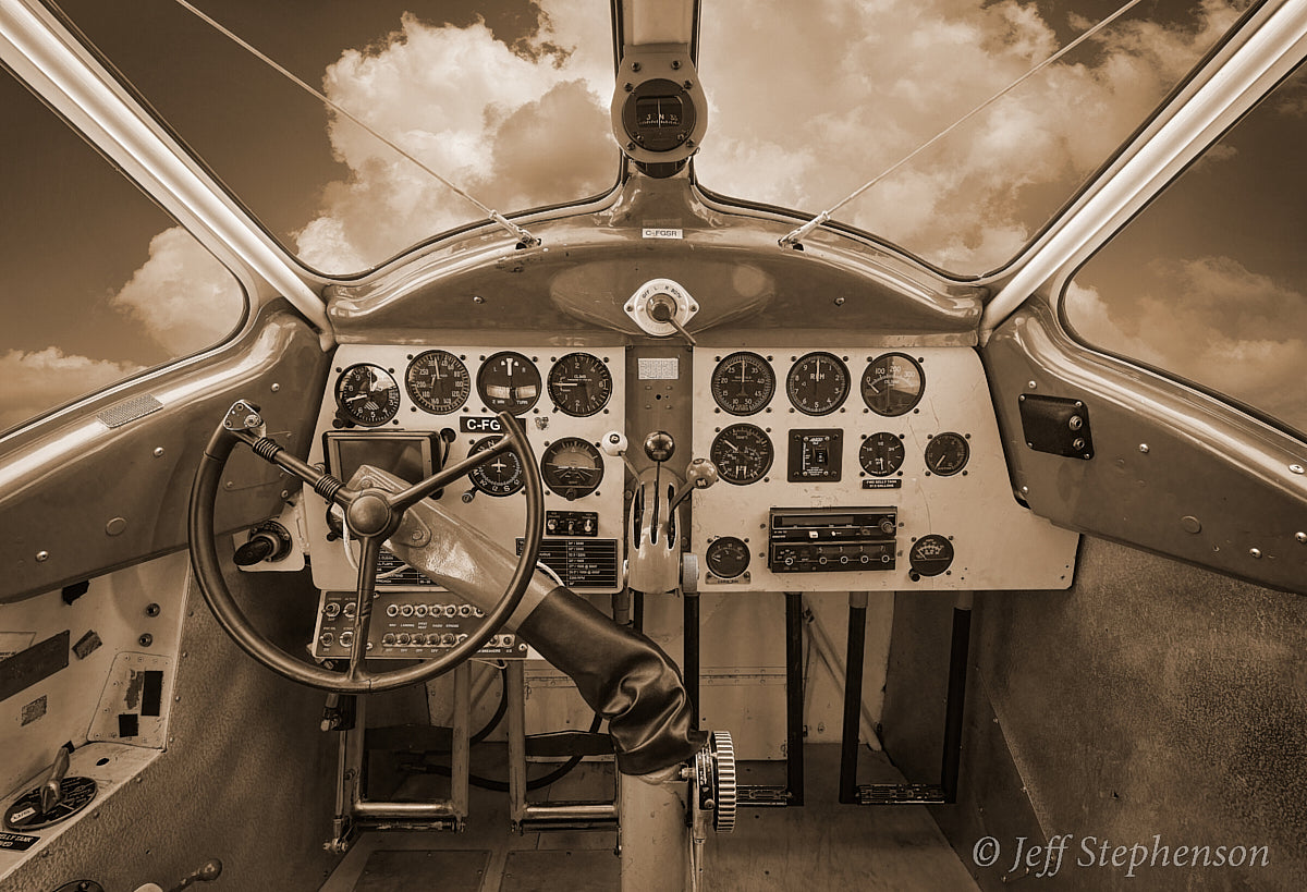 Noorduyn Norseman Cockpit – Jeff Stephenson Photography